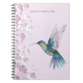 Carnet Fleur de cerisier de colibri (Devant)