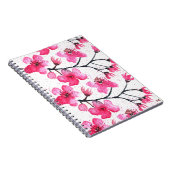 Carnet Fleur de cerisier Nature Sakura Floral Japonais (Côté Droit)