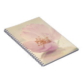 Carnet Fleur de cerisier rose pâle délicate (Côté Droit)