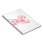 Carnet Fleur de cerisier Sakura Fleurs japonaises Asiatiq (Côté Droit)