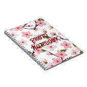 Carnet Fleur de cerisiers (Côté Droit)