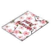 Carnet Fleur de cerisiers (Côté gauche)
