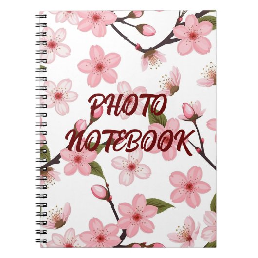 Carnet Fleur de cerisiers (Devant)
