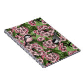 Carnet Fleur de cerisiers et poulets verts (Côté Droit)