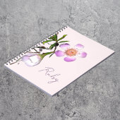 Carnet Fleur de cire délicate en fleurs