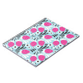 Carnet Fleur de fraise : Berry Rose Sans Seamless. (Côté gauche)