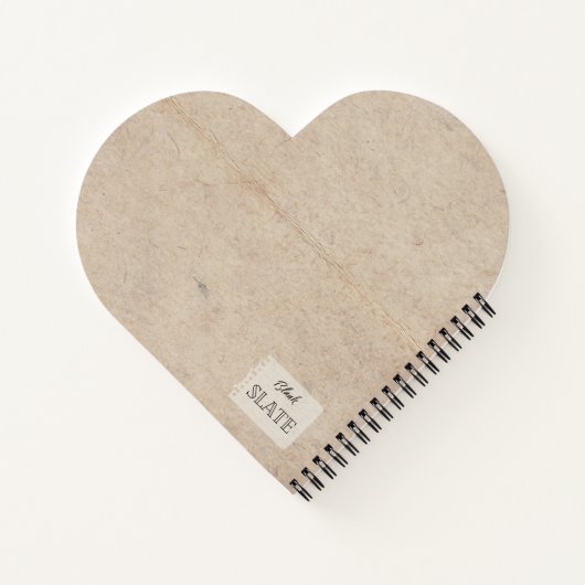 Carnet Fleur de galax à franges (Dos)