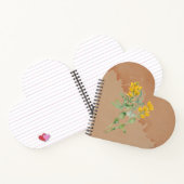 Carnet Fleur de Goldenpea (Intérieur)