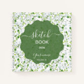 Carnet Fleur de Jasmin Élégante (Devant)