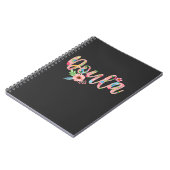 Carnet Fleur de la mère florale Doula, bébé mou (Côté gauche)