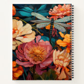 Carnet Fleur de libellules (Dos)