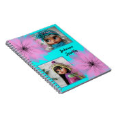 Carnet Fleur de lilas élégante (Côté Droit)