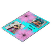 Carnet Fleur de lilas élégante (Côté gauche)