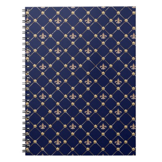 Carnet Fleur de Lis (Devant)