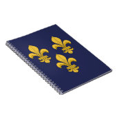 Carnet Fleur de lis (Côté Droit)