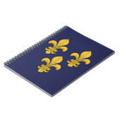 Carnet Fleur de lis (Côté gauche)