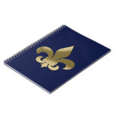 Carnet Fleur de Lis (Côté gauche)