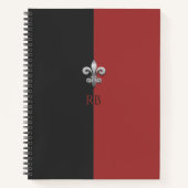 Carnet Fleur De Lis (Devant)