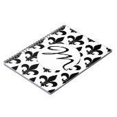 Carnet Fleur de lis Motif Classic (Côté gauche)