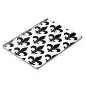 Carnet Fleur de lis Motif Classic (Côté gauche)