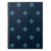 Carnet Fleur De Lis Pattern (Devant)
