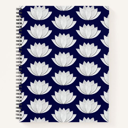 Carnet Fleur de Lotus (Devant)