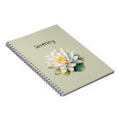 Carnet Fleur de Lotus Sérénité (Côté Droit)