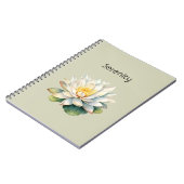 Carnet Fleur de Lotus Sérénité (Côté gauche)