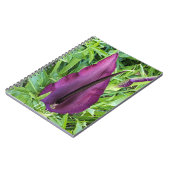 Carnet Fleur de Lys Dragon Pourpre en Fleur (Côté gauche)