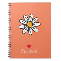 Fleur de marguerite Whimsical Minimal tiré à la ma