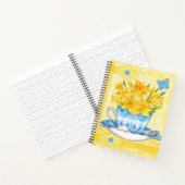 Carnet Fleur de naissance et Gem March Lace Grand (Intérieur)