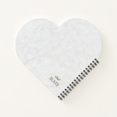 Carnet Fleur de neige (Dos)