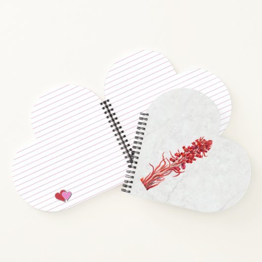 Carnet Fleur de neige (Intérieur)