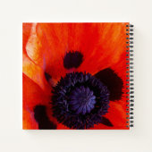 Carnet Fleur De Pavot Avec Citation Coeur Gratuit (Dos)