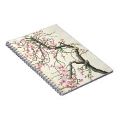 Carnet Fleur de pêche (couleur sur le papier) (Côté Droit)