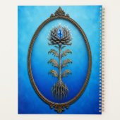 Carnet Fleur de Pierre Ballerine Bleue (Dos)