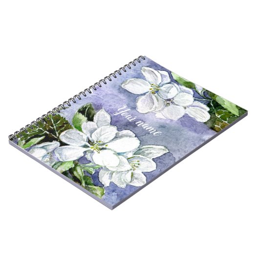 Carnet Fleur de pomme (Côté gauche)