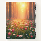 Carnet Fleur de printemps (Dos)