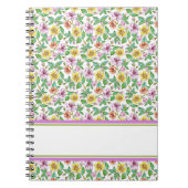 Carnet Fleur de printemps (Devant)