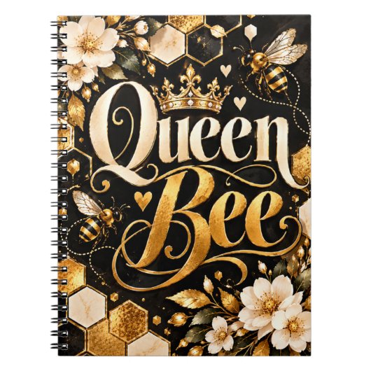 Carnet Fleur de Reine Abeille (Devant)
