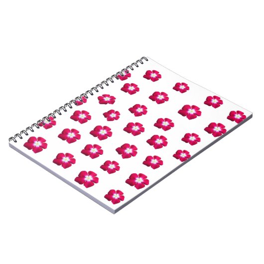 Carnet Fleur de rose (Côté gauche)