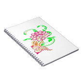 Carnet Fleur de tatouage (Côté Droit)
