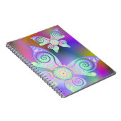 Carnet Fleur de vie / Blume des Lebens - papillon (Côté Droit)