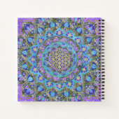 Carnet Fleur de Vie - Mandala de style indien 2 (Dos)