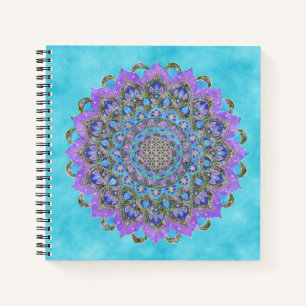 Carnet Fleur de Vie - Mandala de style indien 2