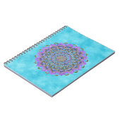 Carnet Fleur de Vie - Mandala de style indien 2 (Côté gauche)