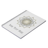 Carnet Fleur de Vie - Mandala Fleurs 1 (Côté gauche)