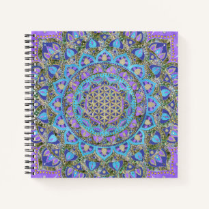 Carnet Fleur De Vie - Mandala India Style 2