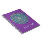 Carnet Fleur de Vie - Mandala Style Inde 1 (Côté Droit)