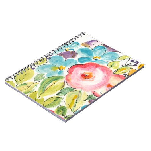 Carnet Fleur délice II (Côté gauche)